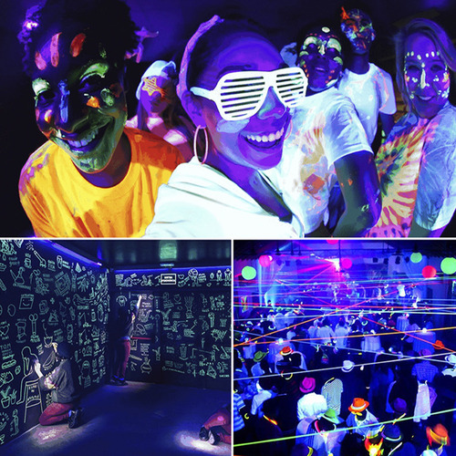 Led Uv Black 50w À Prova D'água