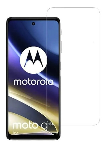 Vidrio Protector Recto 9h Glass Para Motorola Moto G52