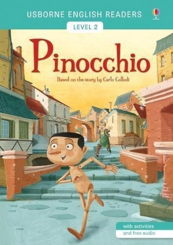 Pinocchio - Usborne English Readers Level 2   June 2017, De Mackinnon,mairi. Editorial Usborne, Tapa Tapa Blanda En Español