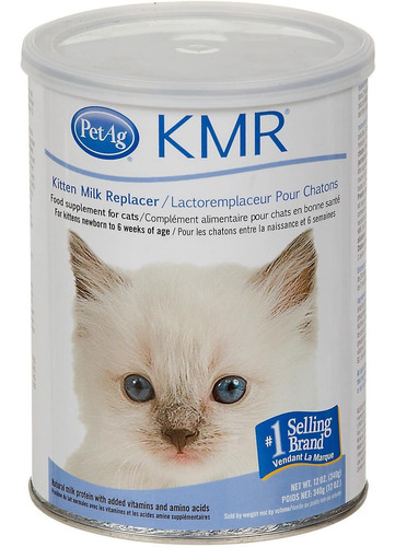 Pet Ag Kmr - Recambio De Leche Para Gatitos (12 Onzas)