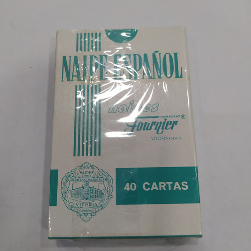 Antiguo Mazo De Naipes Españoles Fournier 40 Cartas Banka