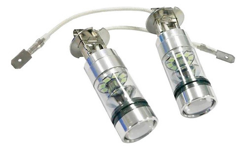 . 2 Pack Projector Fog Lights H3 100w 2323 Led