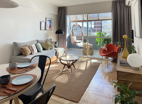 Alquiler Departamento 2 Ambientes. Full Equipado En Recoleta