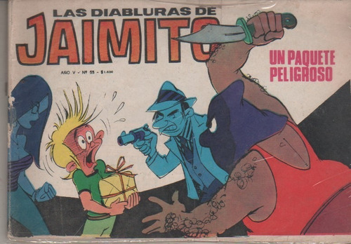 Antigua Historieta Las Diabluras De Jaimito * N° 59 Año 1979