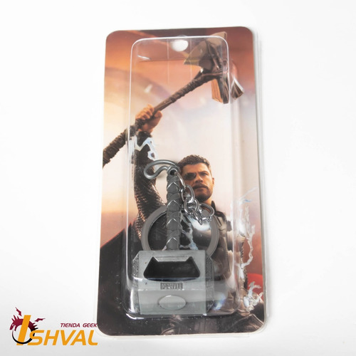 Imagen 3 de 3 de Llavero Destapador - Martillo De Thor - Mjolnir