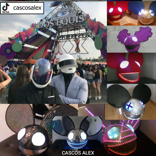 Casco Daft Punk, Halo, Astronauta, Personalizados, Dj Y Mas