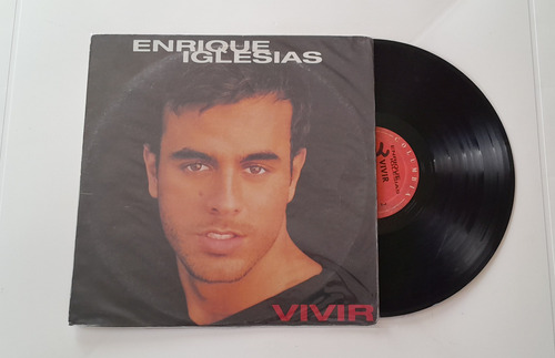 Enrique Iglesias Vivir Pop Español Lp Vinyl Rare Sony 1997