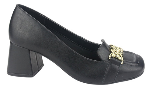 Zapato Via Marte Mujer 23-16806 N Preto Casual