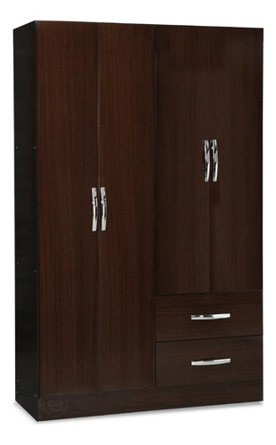 Ropero Family Muebles Maximo 64008 4p Chocolate