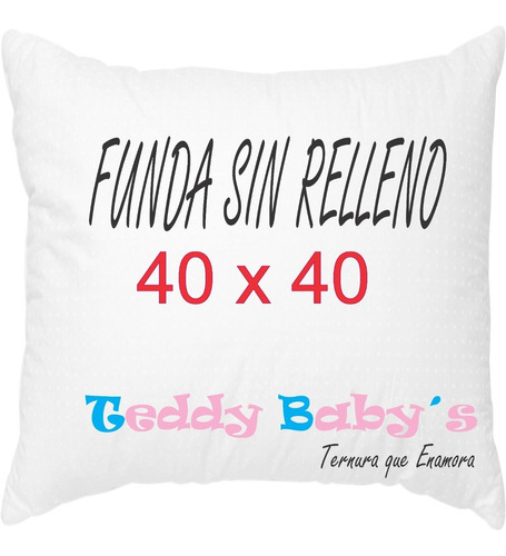 Fundas Cojines Y Almohadas Para Sublimar 40x40 Set 10pzas 