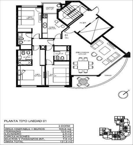 Imagen 1 de 1 de Apartamento En Venta De 3 Dormitorios En Roosevelt (ref: Lij-5480)
