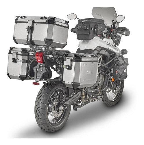 Imagen 3 de 5 de Baul Trasero Givi Trekker Outback 58l Monokey Aluminio Md