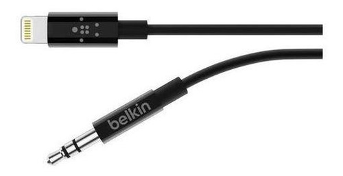 Imagen 3 de 5 de Cable Belkin Audio 3.5 Mm Conector Lightning 1 Metro Original Para iPhone