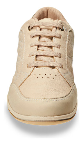 Tênis Casual Feminino Em Couro Kolosh