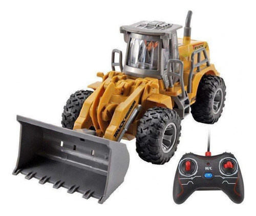 Y) Gift Metal Loader Tractor 5ch Remote Contr Truck