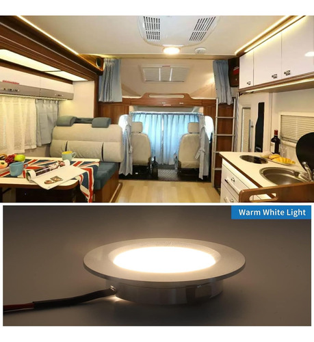 Plafon Led Spot Bote Integral De 9 W, 12 Cm De Diámetro 4pcs