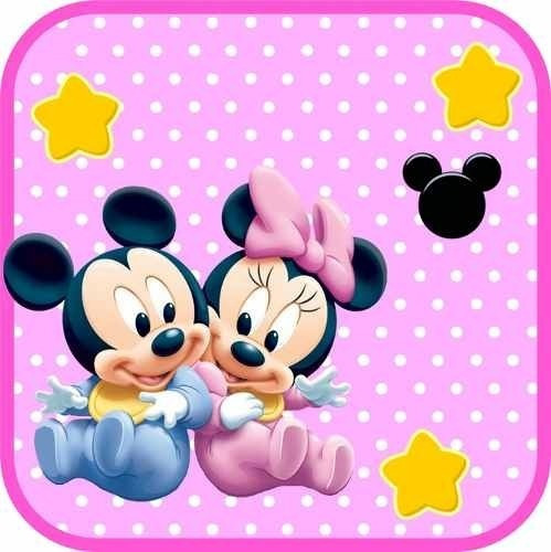 Kit Imprimible De Lujo De Mickey Y Minnie Bebes