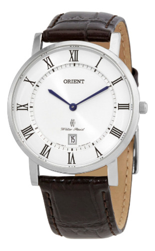 Reloj Orient Para Hombre Classic Quartz White Dial