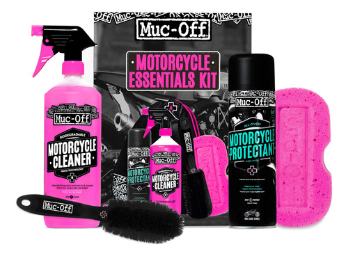 Kit Inicial De Limpieza Auto Moto Bici 4 Piezas Muc-off