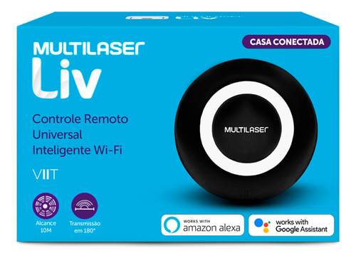 Smart Ir Infravermelho Alexa E Google Assistant - Multilaser