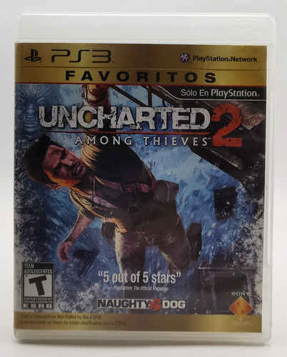 Uncharted 2 Among Thieves Ps3 Favoritos * R G Gallery