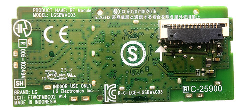 Modulo Wifi 60uq8000psb Eat65166902