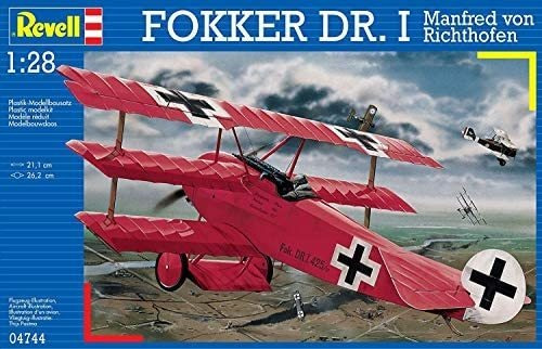 Revell 04744 Fokker Dr 1 Escala 1/28 Manfred Von Richthofen 