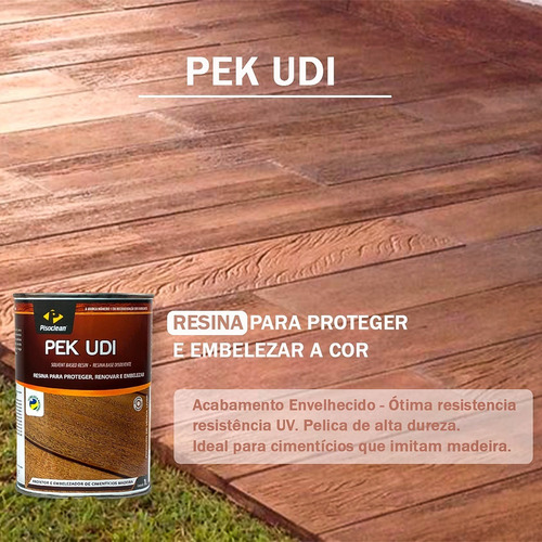 Protetor Embelezador Pek Udi Cimenticios Madeira 1l
