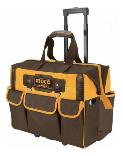 Bolso Herramientas Ingco 20' Con Ruedas Y Mango Hrrtb2015