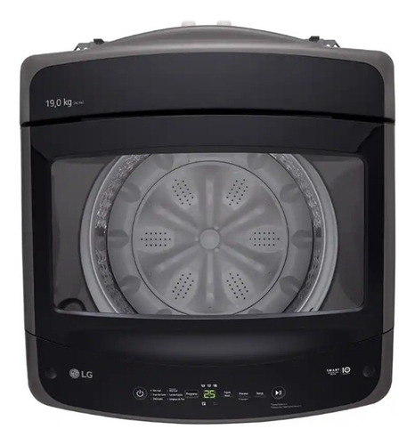 Lavadora Automática LG 19 Kg Smart Inverter Turbodrum Gris