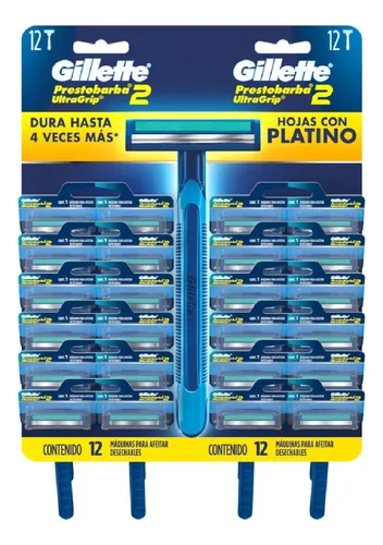 Gillette Prestobarba Ultragrip 2 Hojas X24 Unidades