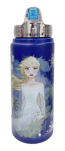 Botella Térmica Aluminio 710 Ml Frozen Elsa Disney Oficial