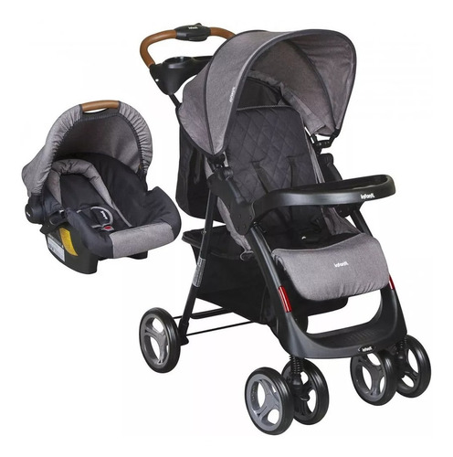 Travel System Coche Para Bebe Con Portabebe Pompeya E30 