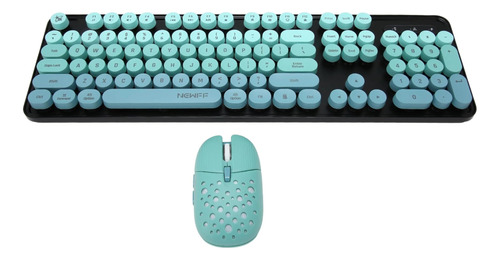 Combinación Teclado Y Mouse Inalámbrico, Teclado Máquina Con