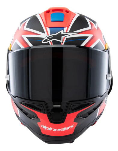 Capacete Top Speed Alpinestars Supertech Sr10 R10 J. Miller