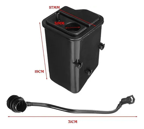 Recipiente Carbono Y Manguera Para Vw Jetta Golf Mk6 Audi Tt