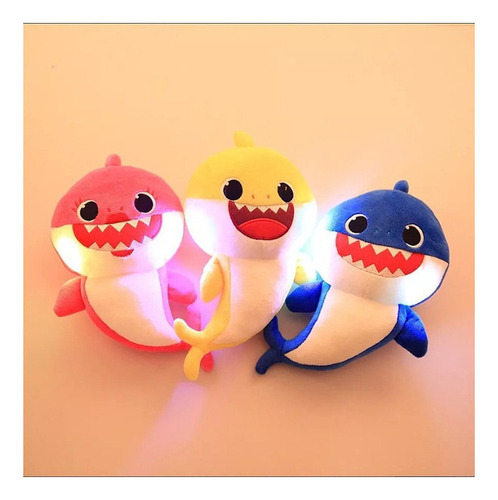 Y 3 Peluche Baby Shark 35cm Con Sonido Brillará 2023