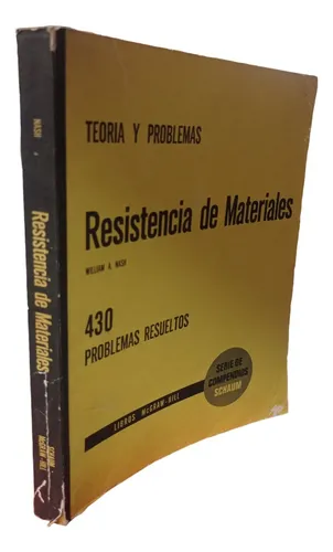 comprar Teoria Y Problemas De Resistencia De Materiales Nash