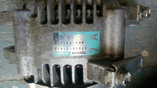 Alternador Usado Para Toyota Hilux, Fortuner, Crusier, Prado (Usado)