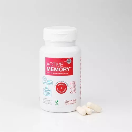 Vitamina Active Memory 60 Caps 410 Mg- Divinitè