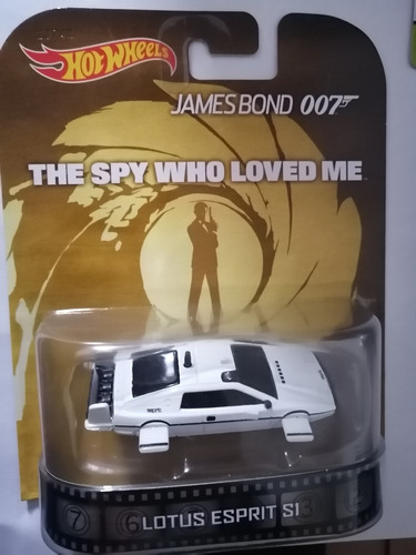 Hot Wheels James Bond 007 / Lotus Spirit S1 Submarino 1/64