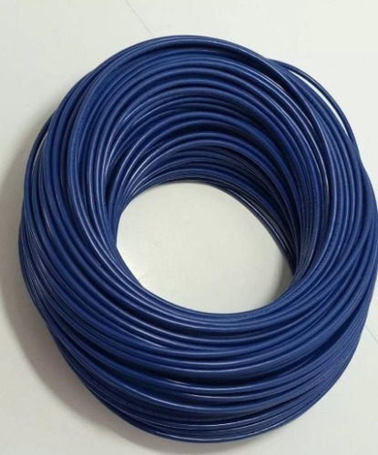  Cable Automotriz 6awg Azul 105ºc, 100% Cobre