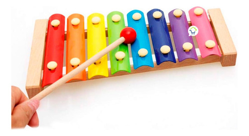 Xilófono Infantil 6 Tonos Niños Marimba Musical 321683