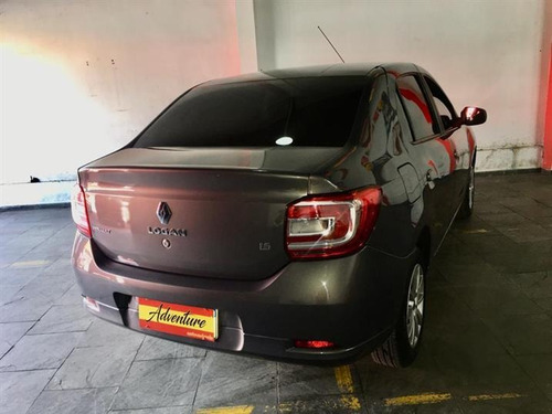 Imagem 11 de 12 de Renault Logan Expression 1.6 Ano:2018 Cinza Completo 4p