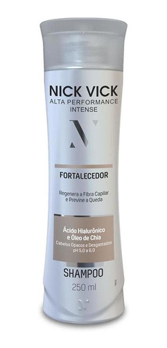 Shampoo Fortalecedor Nick Vick Alta Performance 250ml