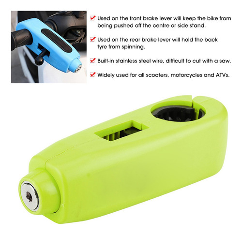 Acelerador Grip Lock Manillar Seguridad Freno Antirrobo