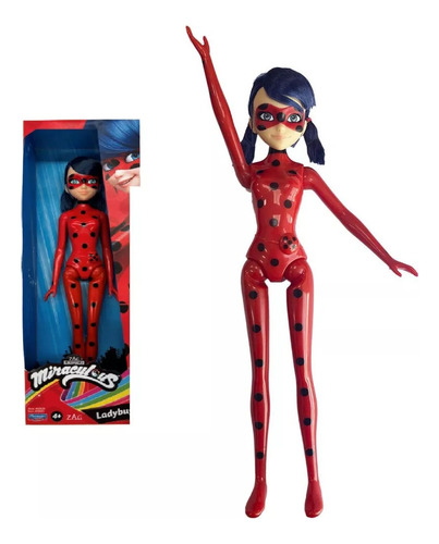 Muñeca Miraculous Zag Heroez Ladybug 26 Cm Playmates
