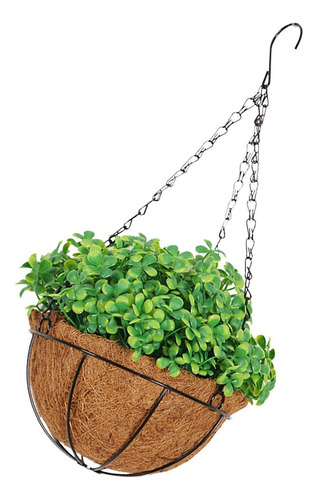 Canasta Falsa Falsa De De Planta Para Al Aire Libre,
