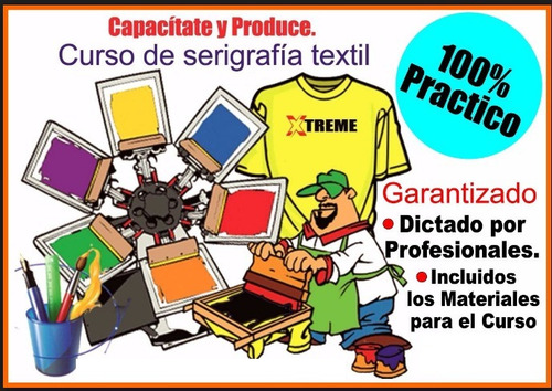 Curso Diseño Textil Serigrafia Basico