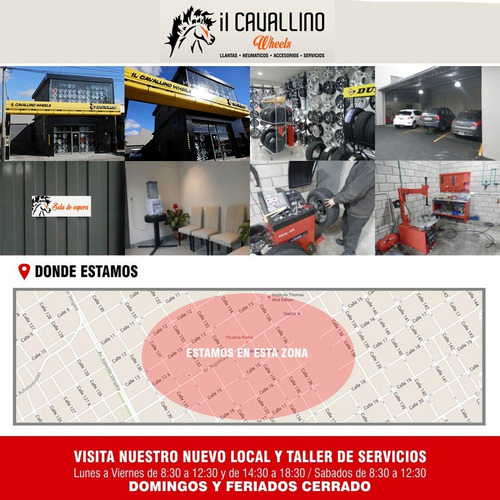 Imagen 4 de 5 de Llantas Aleacion Citroen C4 Rodado 16 Hatchback Cavallino